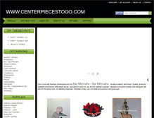 Tablet Screenshot of centerpiecestogo.com